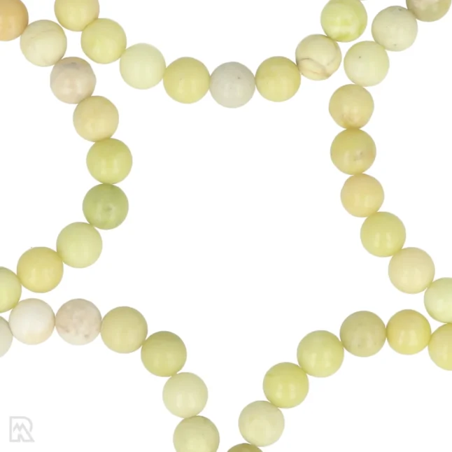 Lantiaanse Jade - Serpentijn Kogelarmband | 8 mm - Afbeelding 2