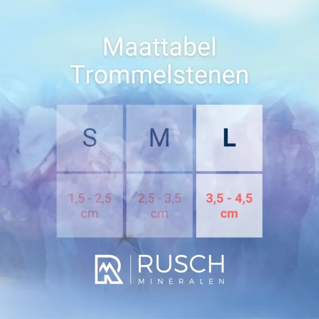 Rozenkwarts Trommelstenen | Extra - L - Image 4
