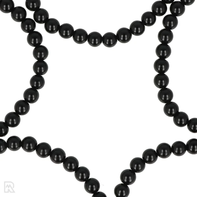 Onyx Kogelarmband | 8 mm - Afbeelding 2