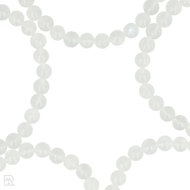 Regenboog Maansteen Kogelarmband | 6 mm - Afbeelding 2