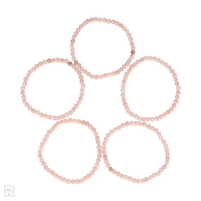roze opaal kogelarmbanden 1