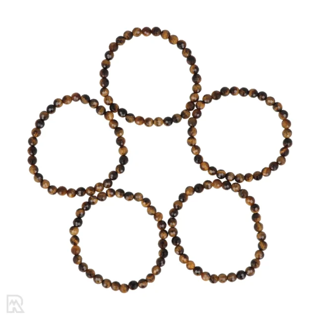 Tijgeroog Facetarmband | 6 mm
