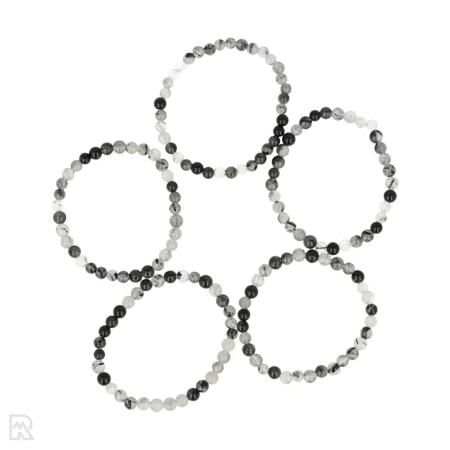 Tourmaline quartz Children's bracelet | 4 mm