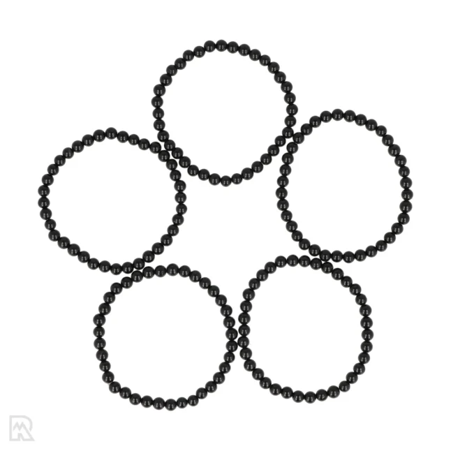 Black Tourmaline Children's Bracelet | 4 mm