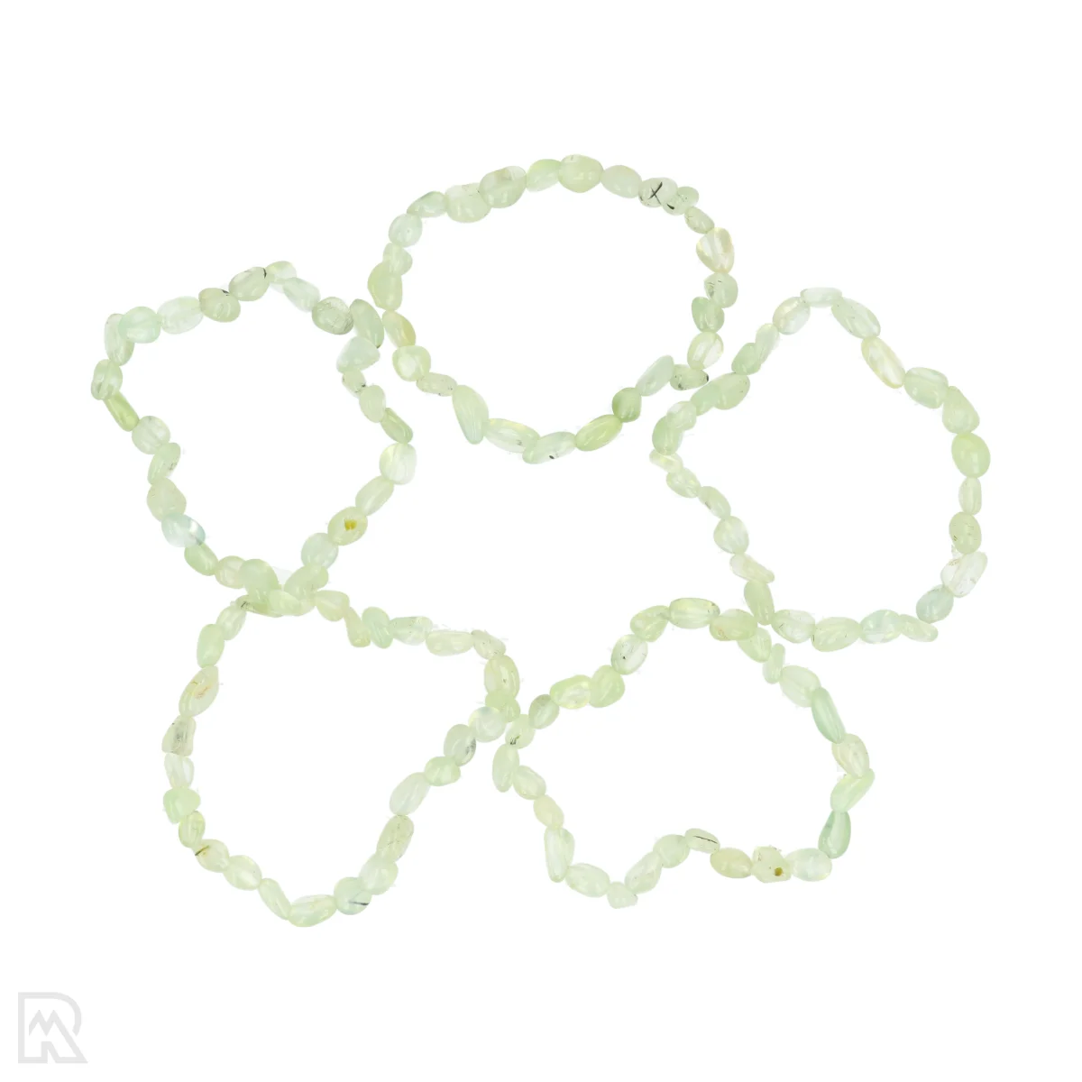 Nefriet Jade Trommelsteen Armband | 6 - 8 mm 1 Nefriet Jade Trommelsteen Armband | 6 - 8 mm