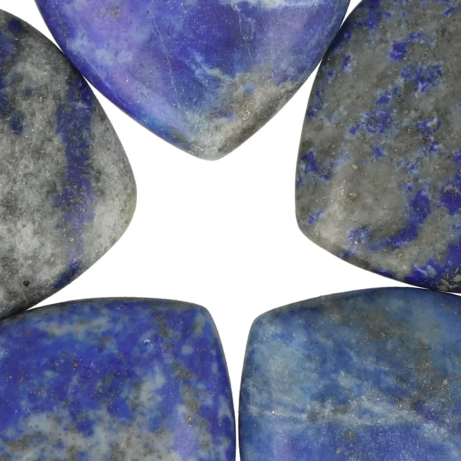 Lapis Lazuli Hart Hanger | 2 cm - Afbeelding 2