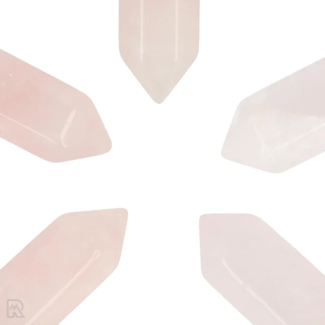 5453 rose quartz double cylinder pendant zoom