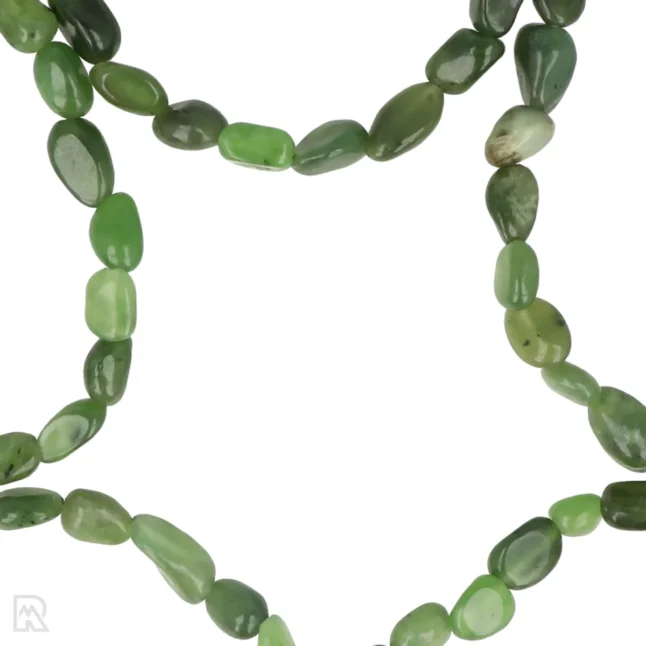 Nefriet Jade Trommelsteen Armband - Afbeelding 2