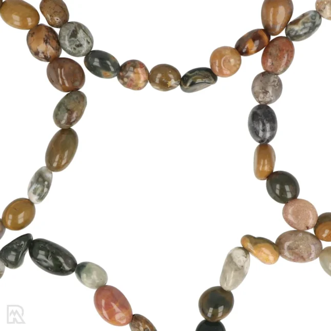 Oceaan Jaspis Trommelsteen Armband - Afbeelding 2