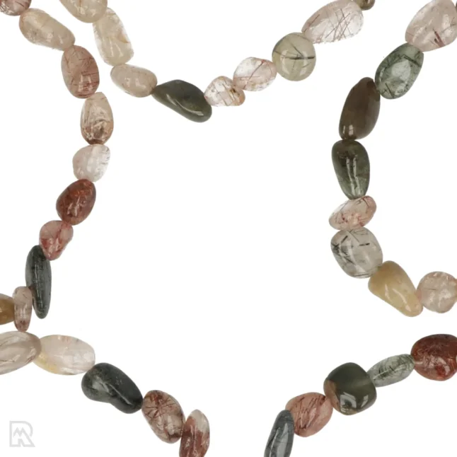 Rutielkwarts Trommelsteen Armband - Afbeelding 2