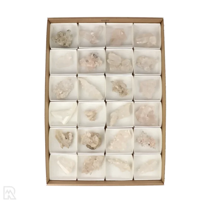 Bergkristal Clusters Himalaya Verkoopdoos