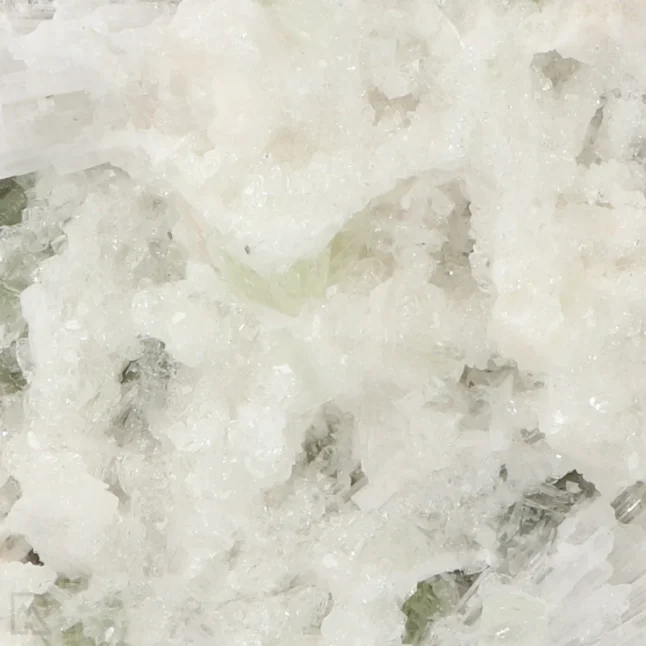 Groene Apofylliet met Scoleciet uit India met artikelnummer 18661