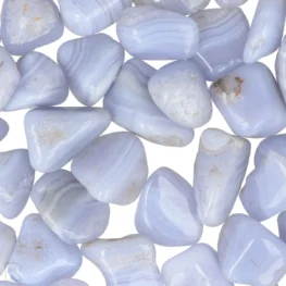 Blue Lace Agaat Trommelstenen uit Zuid-Afrika met artikelnummer 6158