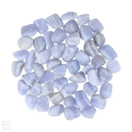 Blue Lace Agaat Trommelstenen uit Zuid-Afrika met artikelnummer 6159