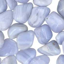 Blue Lace Agaat Trommelstenen uit Zuid-Afrika met artikelnummer 6159