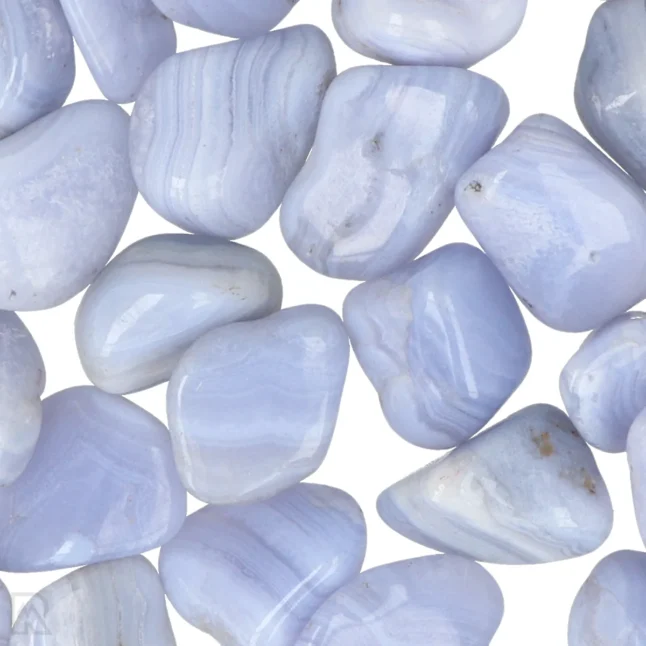 Blue Lace Agate Tumblestones from South Africa with item number 6159