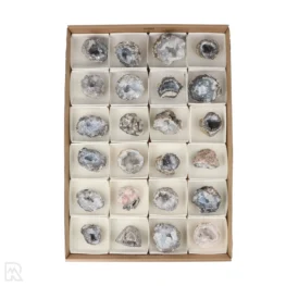 Chalcedoon Geodes Verkoopdoos uit Mexico met artikelnummer 18756