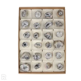Chalcedoon Geodes Verkoopdoos uit Mexico met artikelnummer 18757