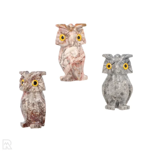Eule Speckstein aus Peru Artikelnummer 5013