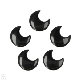 Zwarte Obsidiaan Maan uit China met artikelnummer 5830