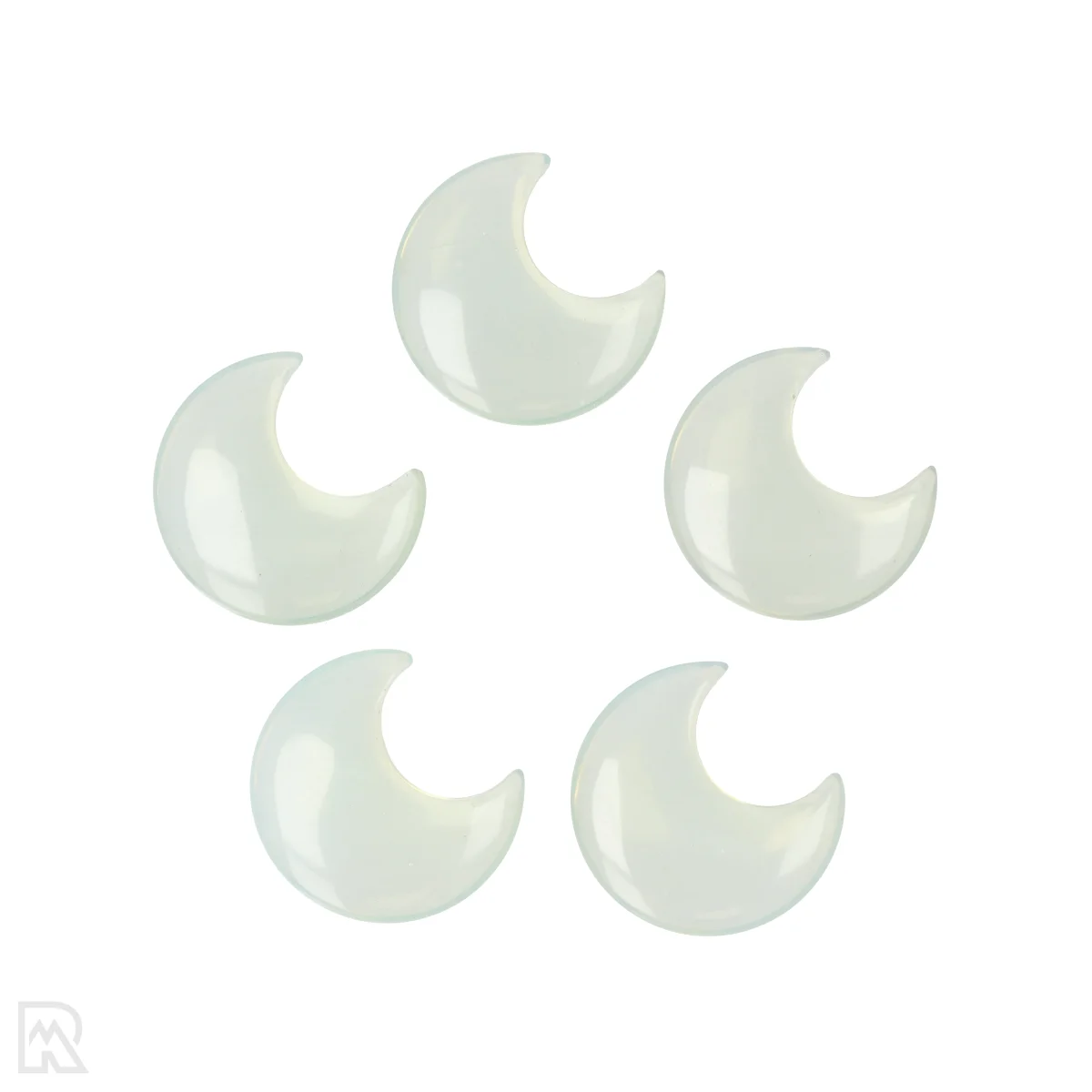 Opaliet Maan | 3 cm 1 Opaliet Maan uit China met artikelnummer 5836