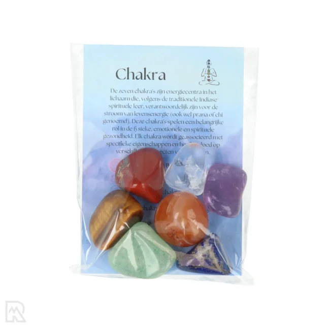 Chakra Verkoopzakje - Trommelstenen - Afbeelding 2
