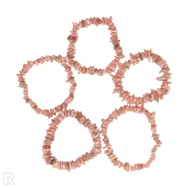 Rhodochrosite Split Bracelet