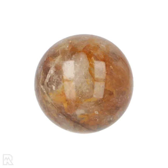 Limonite Quartz Sphere from Madagascar with item number 18838
