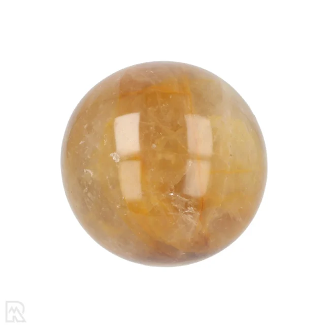 Limonite Quartz Sphere from Madagascar with item number 18841