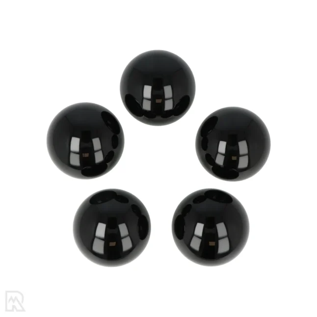 Zwarte Obsidiaan Bol | 4 cm