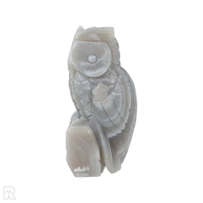 Druzy Agaat Uil - Afbeelding 3
