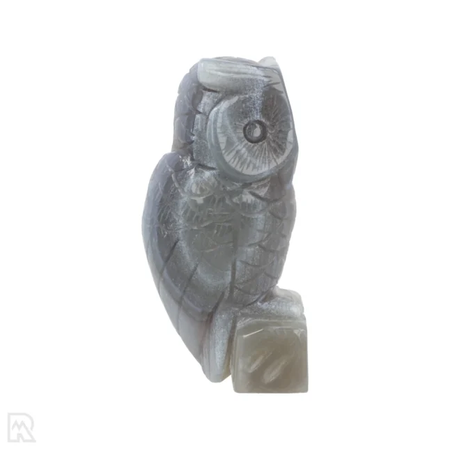 Druzy Agaat Uil – Bild 5
