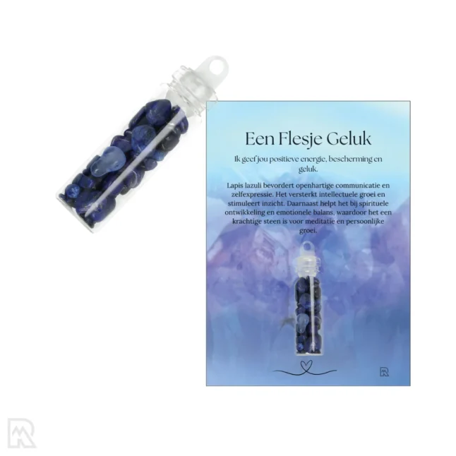 Lapis Lazuli Verkoopzakje - Flesje