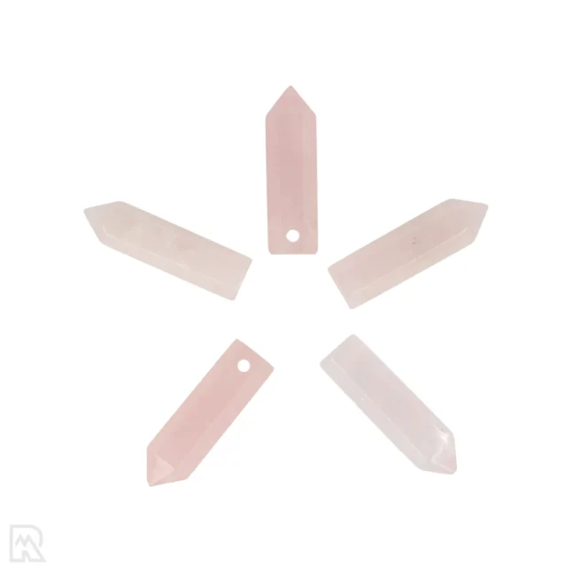 Rose Quartz Pierced Point Pendant