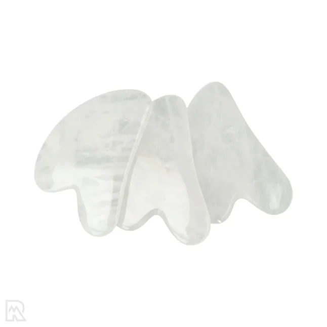 Bergkristal Gua Sha in Doosje - Afbeelding 2