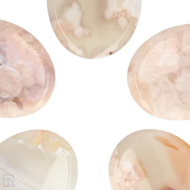 Bloem Agaat Worry Stone | Ovaal - Image 2