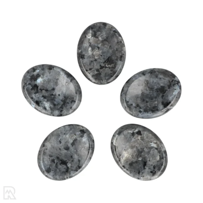 Larvikiet Worry Stone | Ovaal