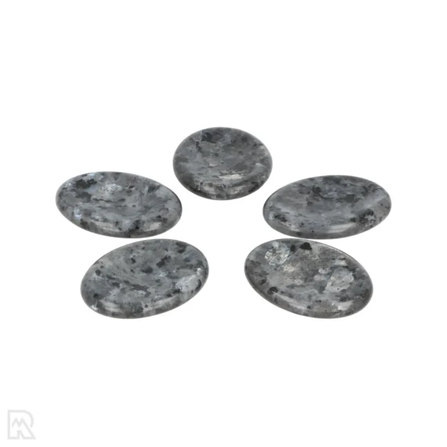 Larvikiet Worry Stone | Ovaal - Afbeelding 3