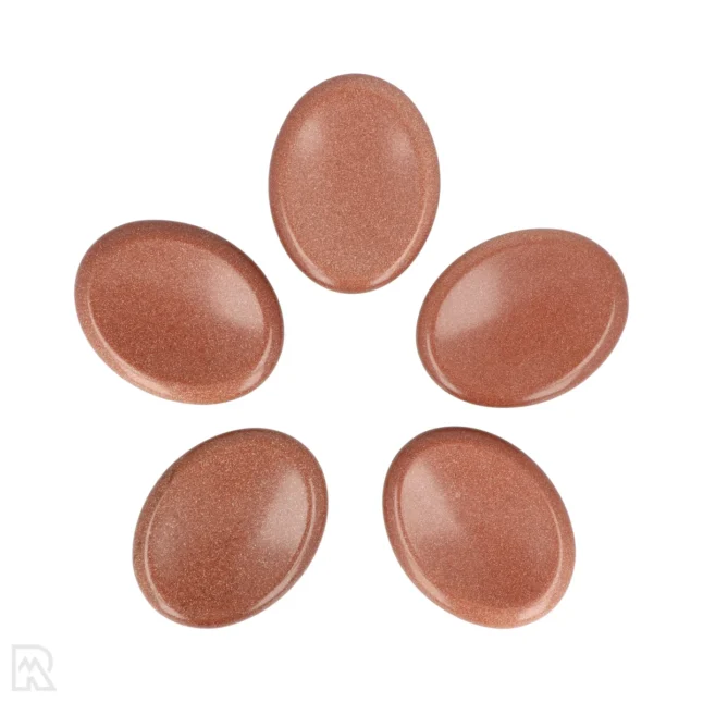 Goudsteen Worry Stone | Ovaal