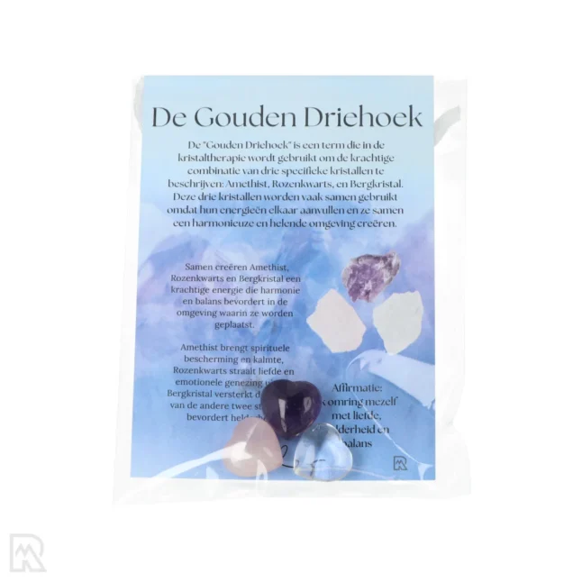 Gouden Driehoek Verkoopzakje - Harten 1,5 cm - Afbeelding 2