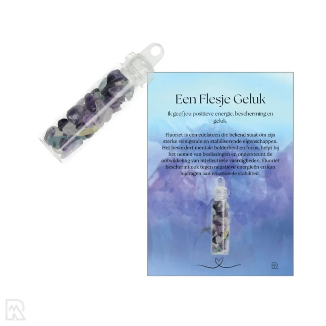 Fluoriet Verkoopzakje - Flesje