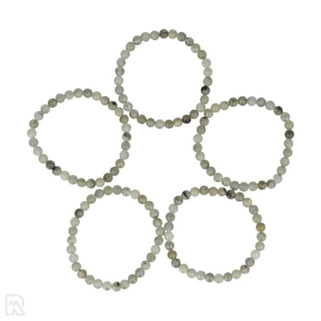 Labradoriet Kogelarmband | 6 mm