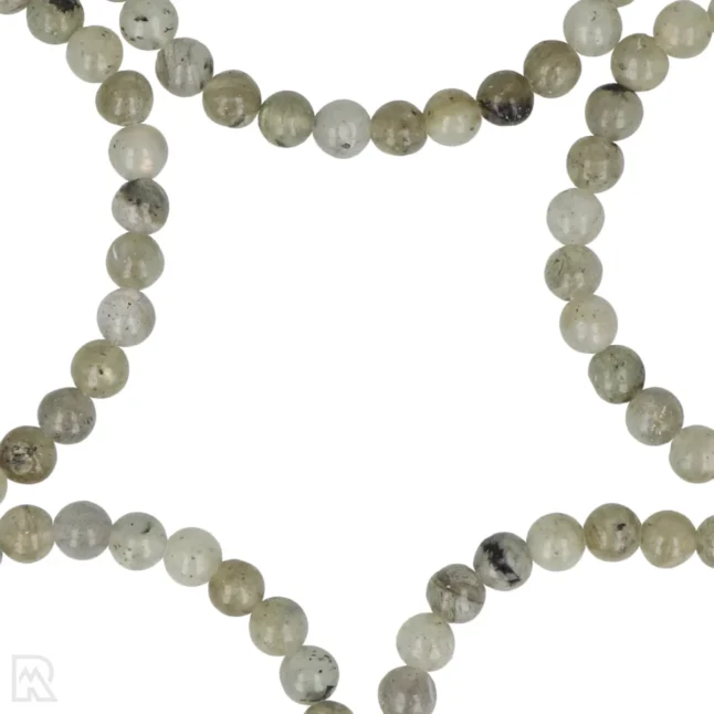 Labradoriet Kogelarmband | 6 mm - Afbeelding 2