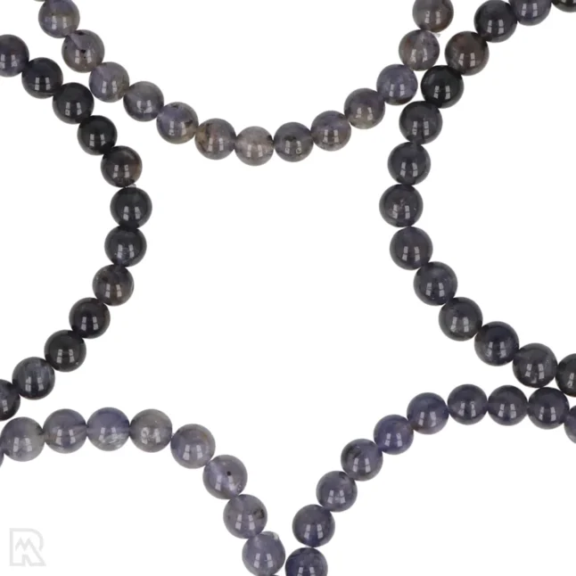 Iolite - Water sapphire Ball Bracelet of 6 mm from China with item number 8456