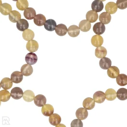 Gele Fluoriet Kogelarmband van 8 mm uit China met artikelnummer 8459