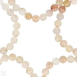 Bloem Agaat Kogelarmband van 8 mm uit China met artikelnummer 8466