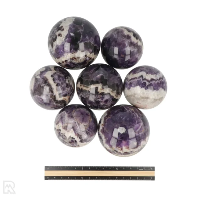 Chevron Amethist Bollen - Image 3