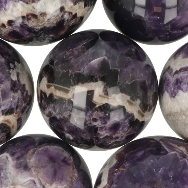 Chevron Amethist Bollen - Image 2