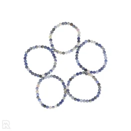 Sodaliet Kinderarmband van 4 mm uit China met artikelnummer 8483