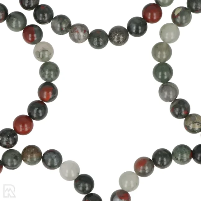 Afrikaanse Heliotroop Kogelarmband van 8 mm uit China met artikelnummer 8496